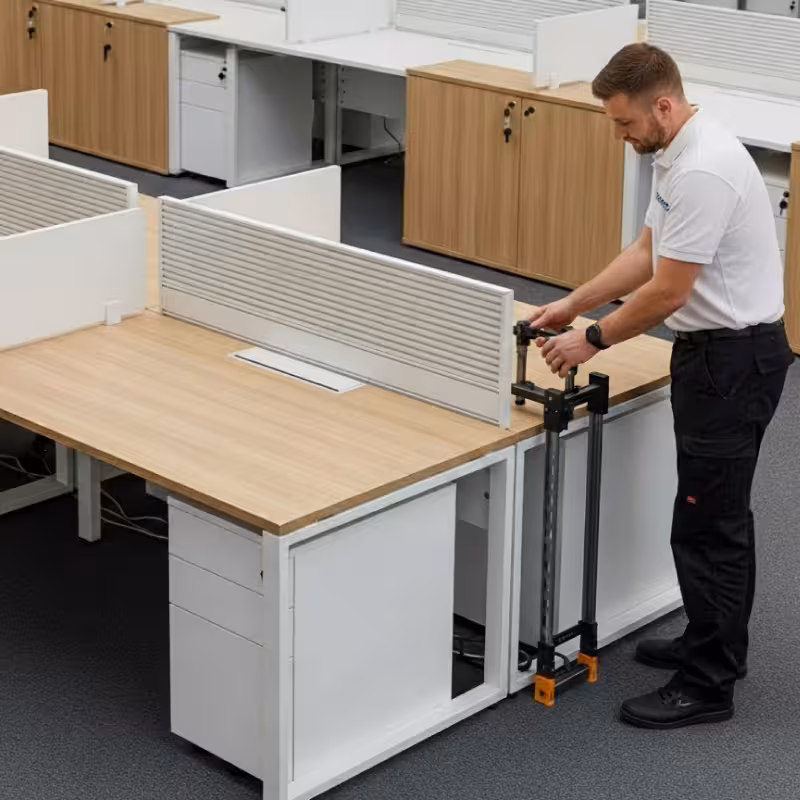 Fabricación de muebles para oficina